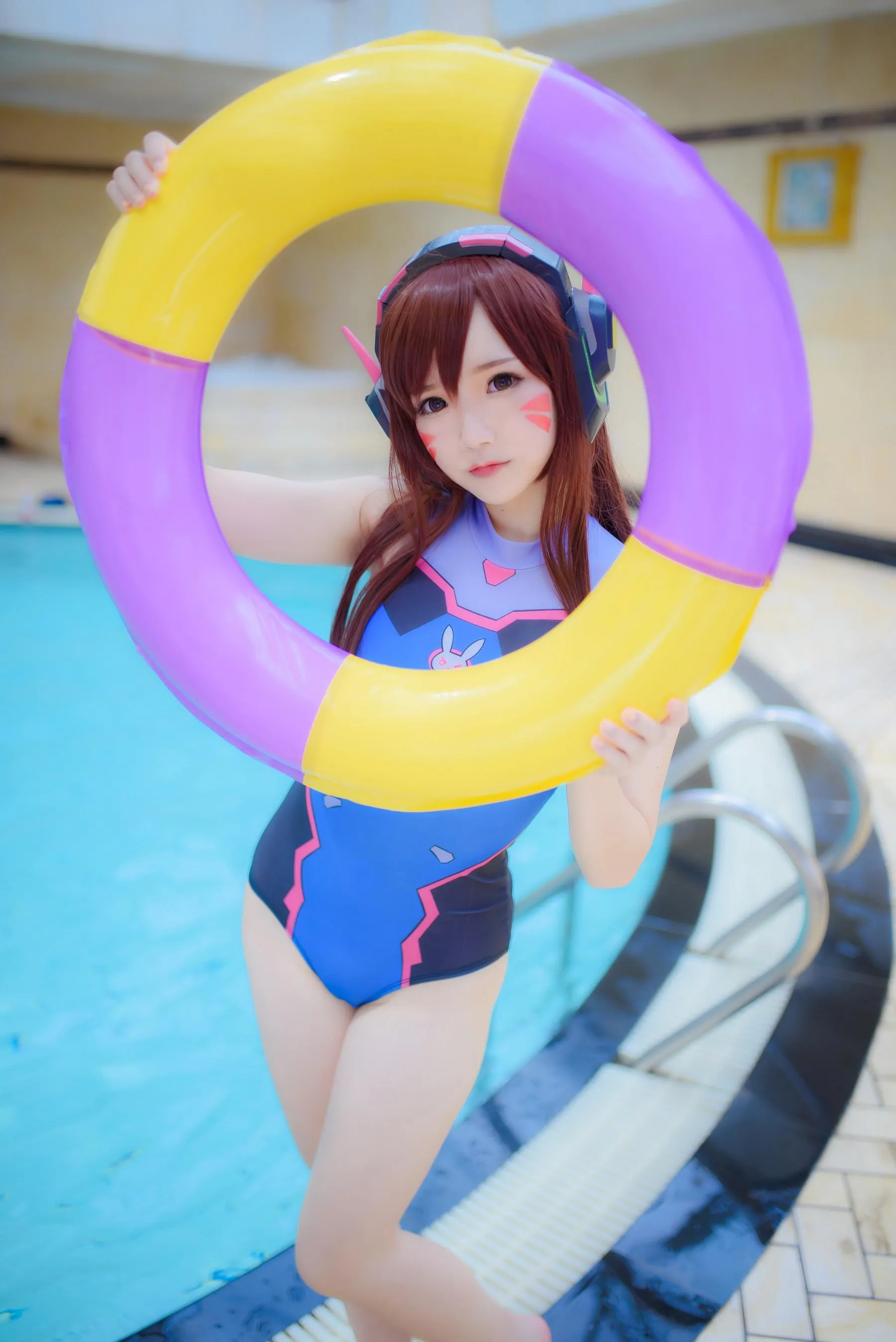 雪晴Astra – NO.02 Overwatch-D.Va水着写真 [31P]插图8